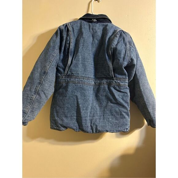 Vintage Passenger quilt lined jean jacket size 10/12 - Picture 2 of 8
